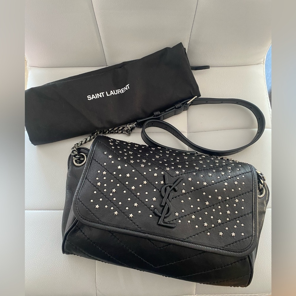 3 in 1 Saint Laurent Leather Bag